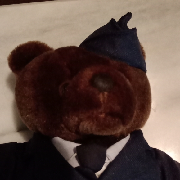 Bear Forces Of America Navy Wearing Dress Blues - Picture 3 of 4